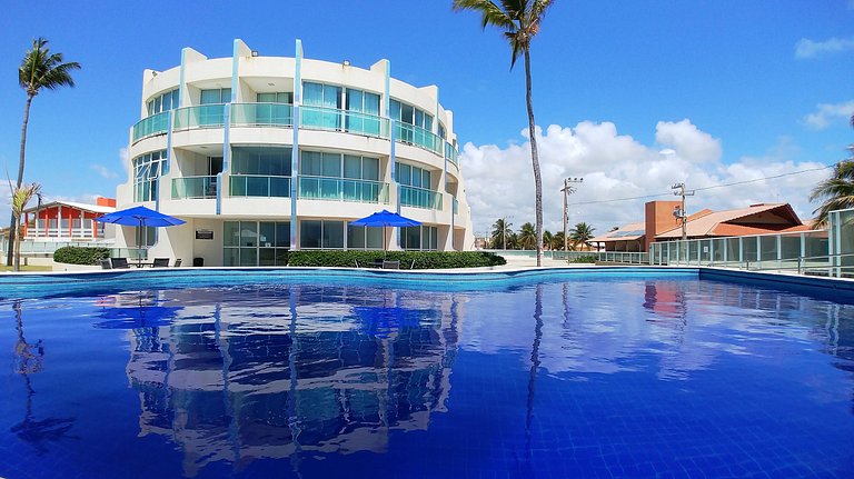 Areias do Mar | VistaMar e ar-condicionado na sala