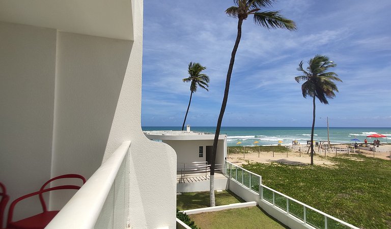 Apê p/ 7 Pessoas: Vista Mar, Piscina e Garagem