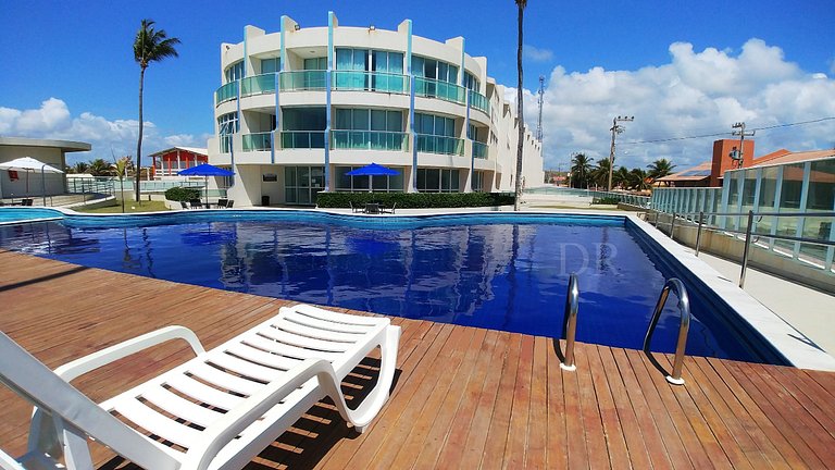 Areias do Mar ! 2 Quartos Familia com Varanda A213