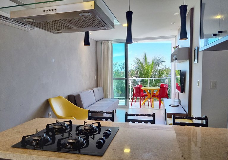 Conforto Beira-Mar: Lazer, Piscina e 2 Banheiros