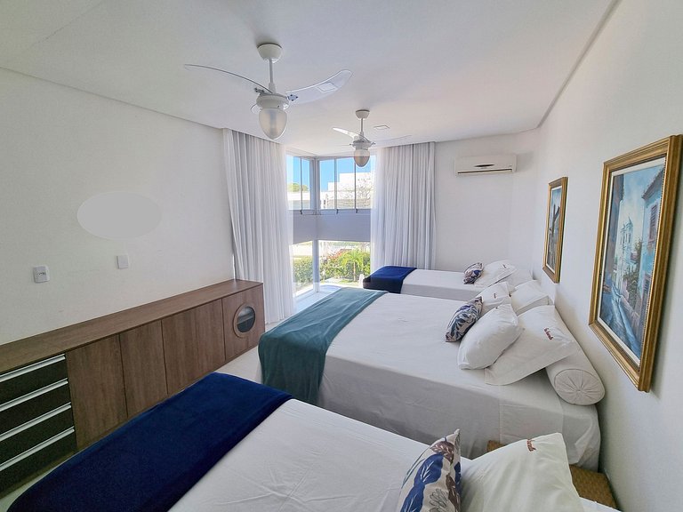 Casa Caramello | 5 Quartos | Lazer Completo