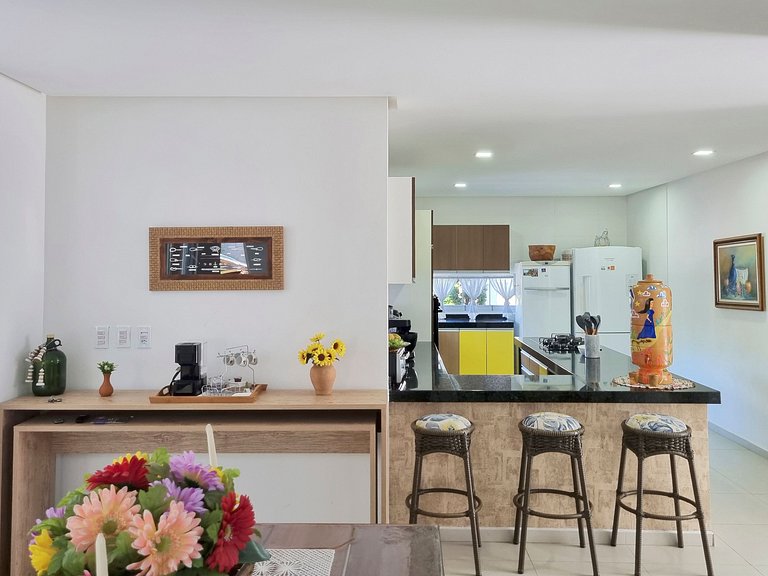 Casa Caramello | 5 Quartos | Lazer Completo