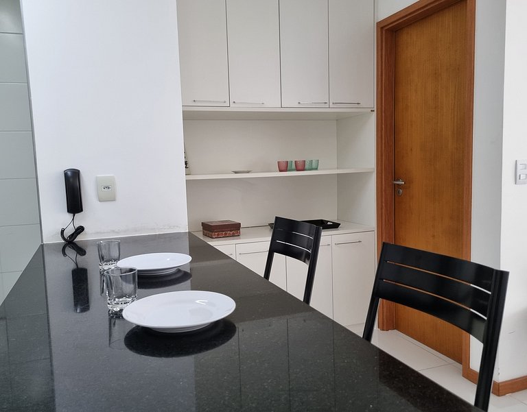 Apartamento 2 quadra Mar,Vista e Piscina no topo
