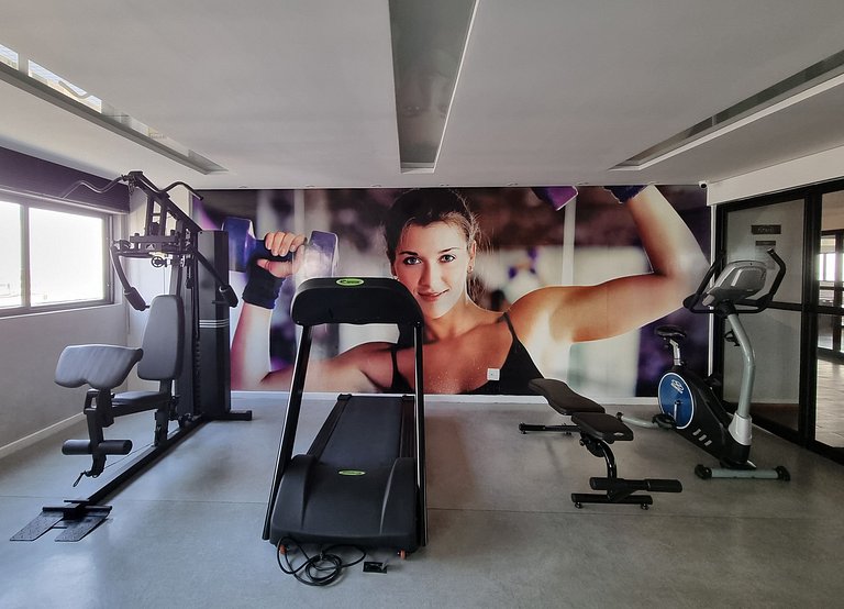 Apartamento Vista Mar Jatiuca c Academia + Piscina