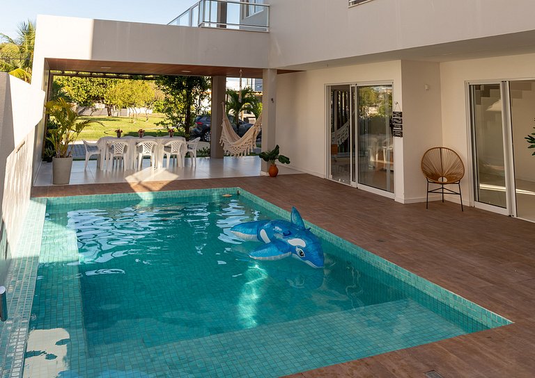 Casa Corais | Piscina, Churrasqueira e Lazer