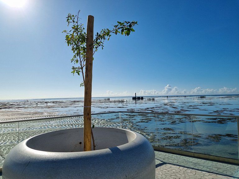 Apartamento 2 quadra Mar,Vista e Piscina no topo