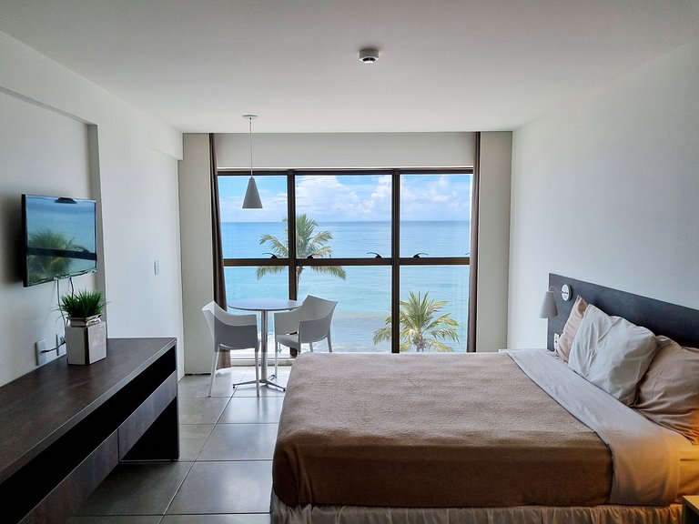 Frente Mar com Vista TOP e limpeza diária