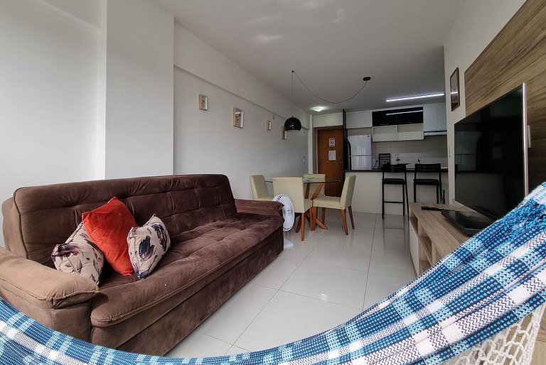Apartamento 2 quadra Mar,Vista e Piscina no topo
