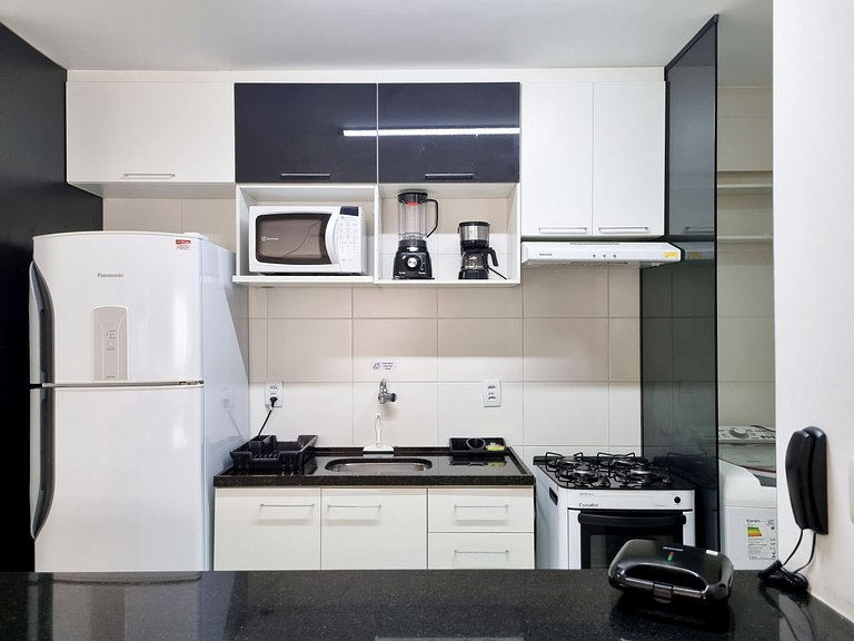 Apartamento vista mar na Jatiúca, academia+piscina