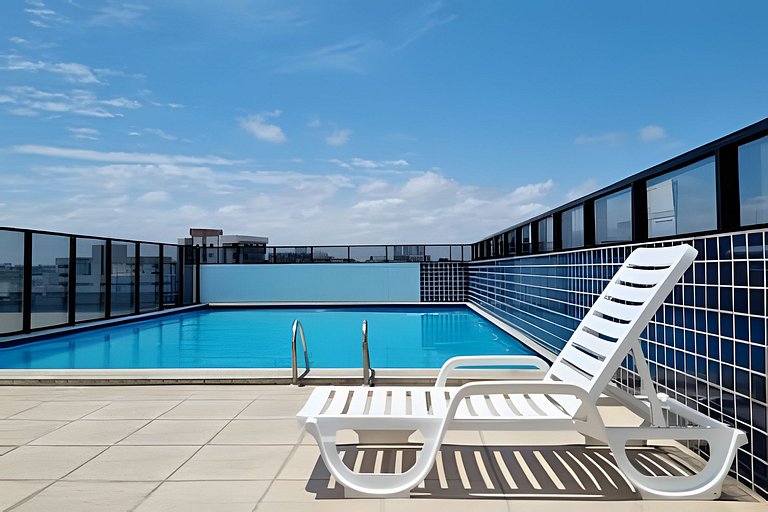 Apartamento PontaVerde,WiFi Rápida,Piscina no topo