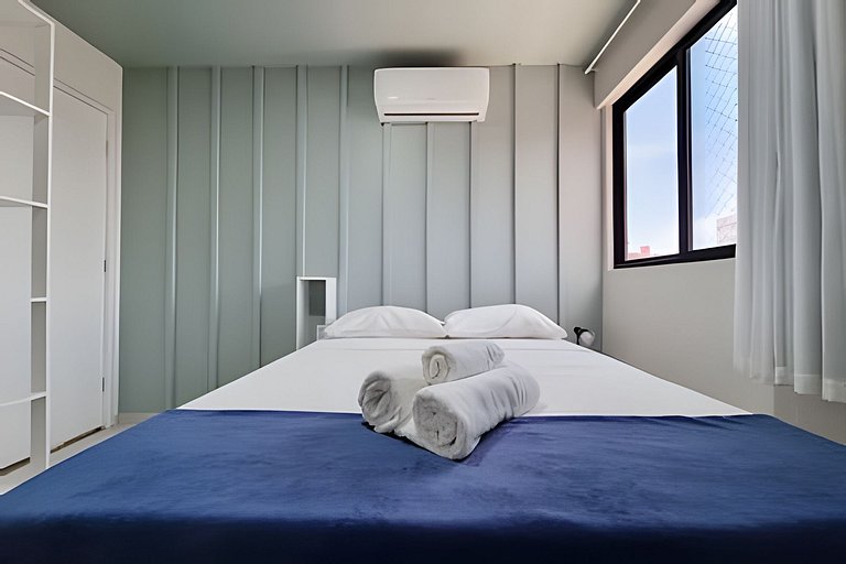 Apartamento PontaVerde,WiFi Rápida,Piscina no topo