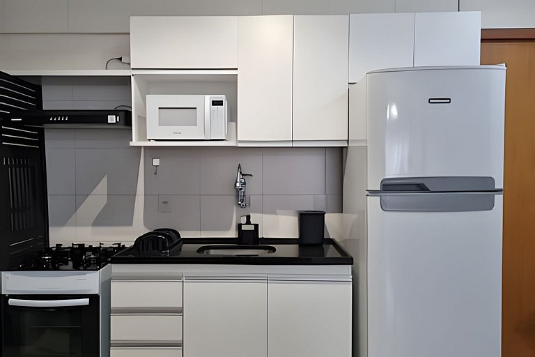 Apartamento 2 quadra Mar,Academia, Piscina no topo