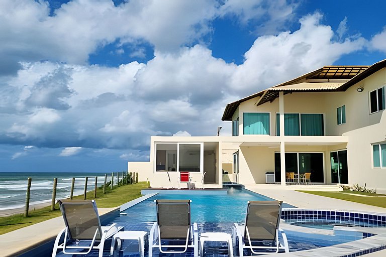 Casa Beira-mar | BeachTennis, Hidro, ÁreaGourmet