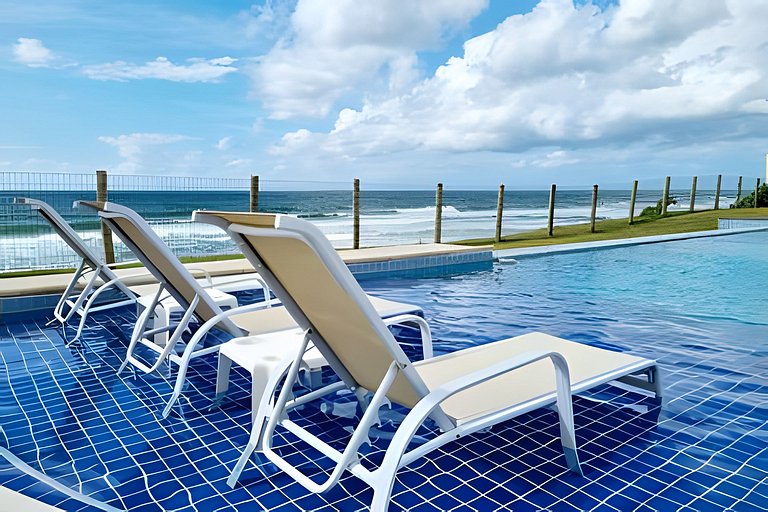 Casa Beira-mar | BeachTennis, Hidro, ÁreaGourmet