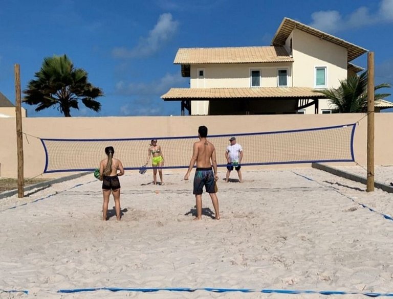 Casa Beira-mar | BeachTennis, Hidro, ÁreaGourmet