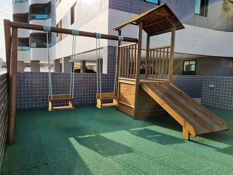 Apartamento Tranquilo e com Piscina na Jatiuca