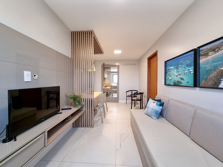 Apartamento Tranquilo e com Piscina na Jatiuca