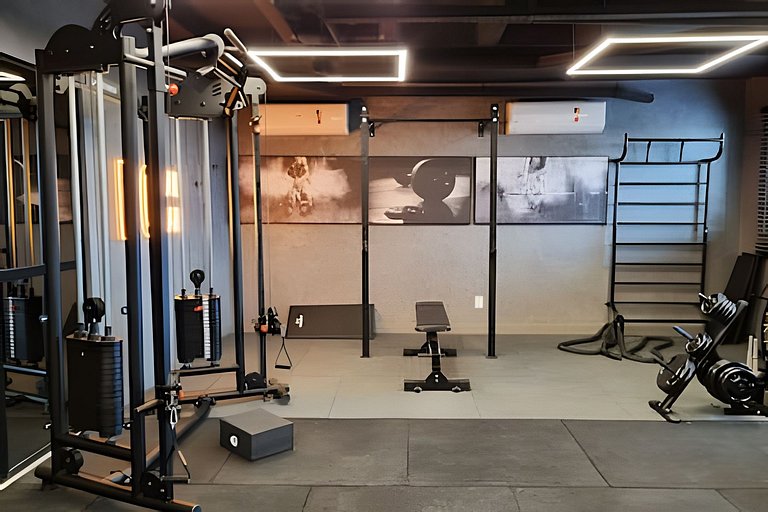 Apê Ótima Localização, Cozinha, Coworking, Fitness