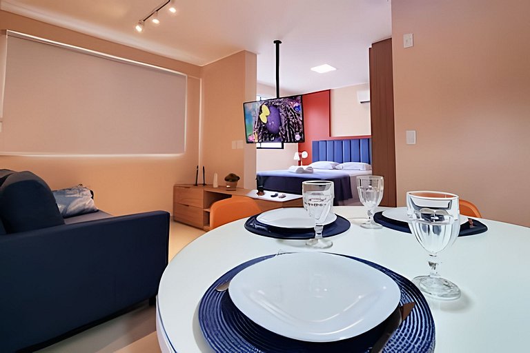 Apê Ótima Localização, Cozinha, Coworking, Fitness