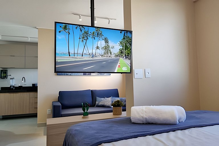 Apartamento Pajuçara c Piscina, Coworking, Fitness