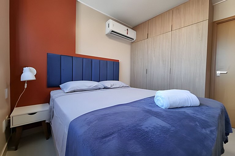 Apê Ótima Localização, Cozinha, Coworking, Fitness