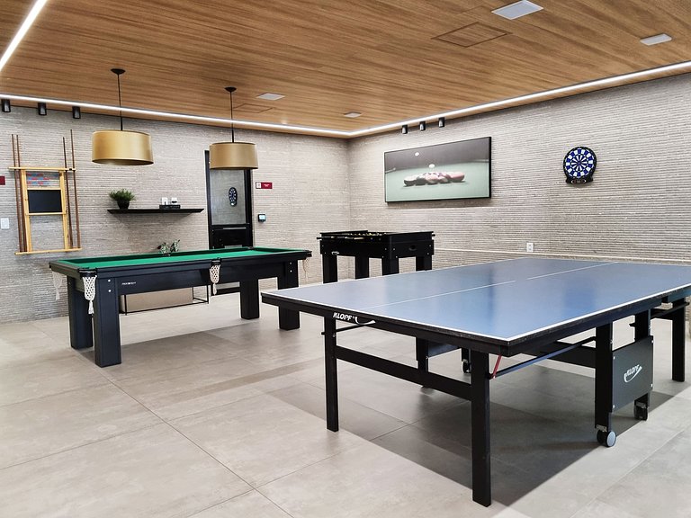 Apê Ótima Localização, Cozinha, Coworking, Fitness