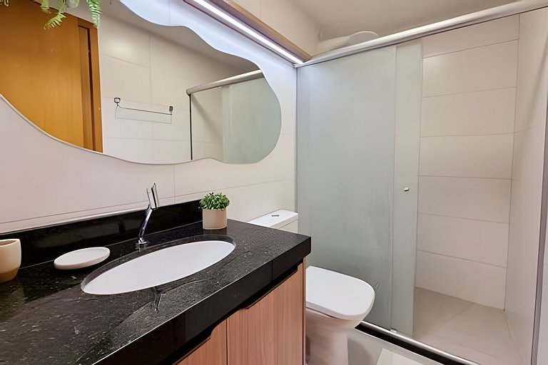 Apartamento Pajuçara c AR na Sala e Lazer Completo