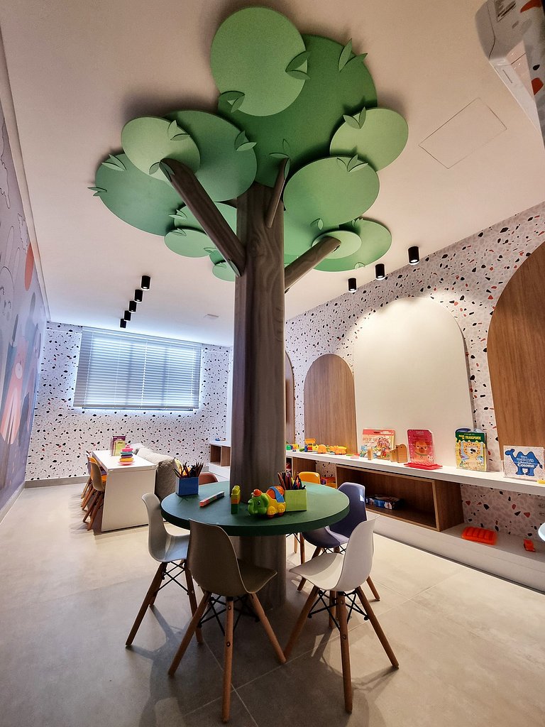 Apartamento Pajuçara c AR na Sala e Lazer Completo