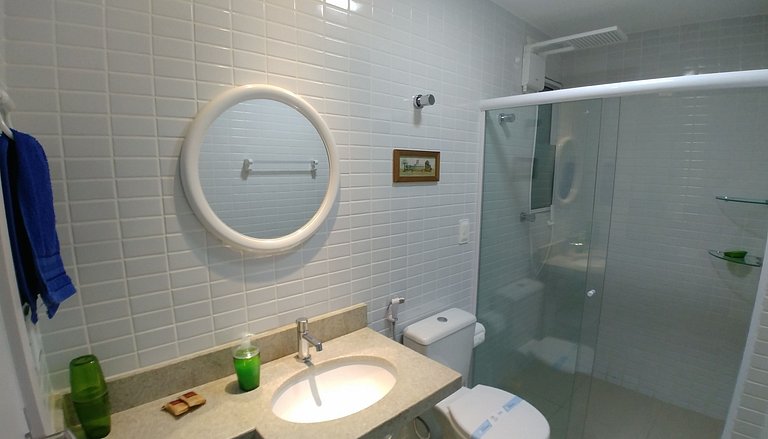 Areias do Mar | VistaMar e ar-condicionado na sala