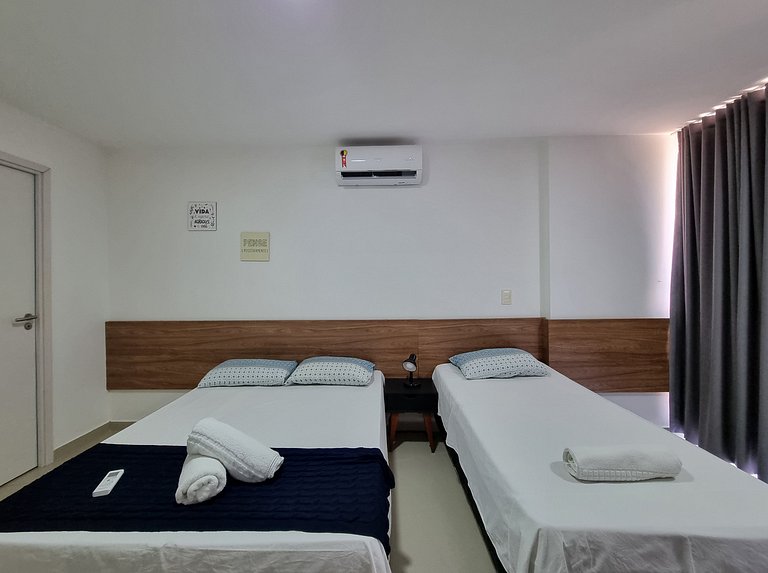 Areias do Mar | 2 Quartos, Terraço Frente Mar A101