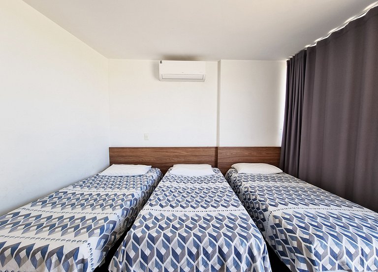 Areias do Mar | 2 Quartos, Terraço Frente Mar A102