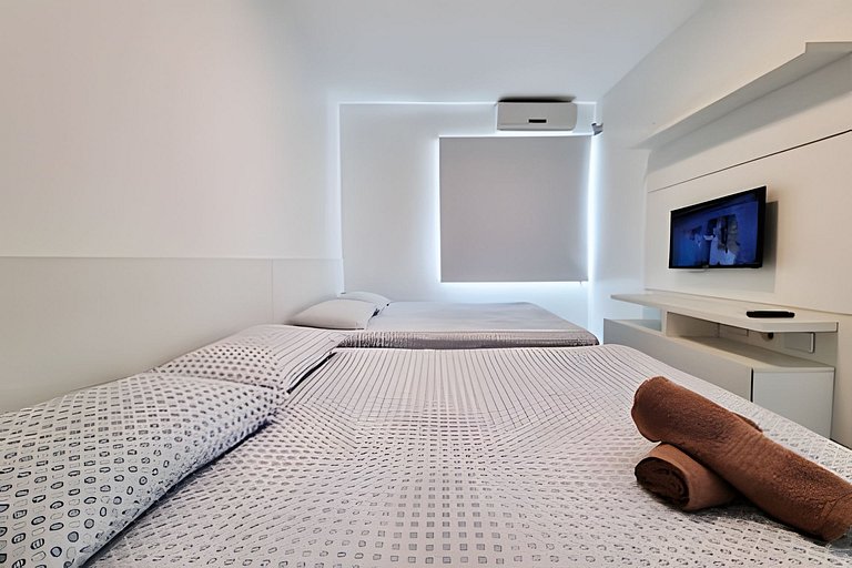 Casa 3 quartos, ambiente tranquilo, 5 min da praia