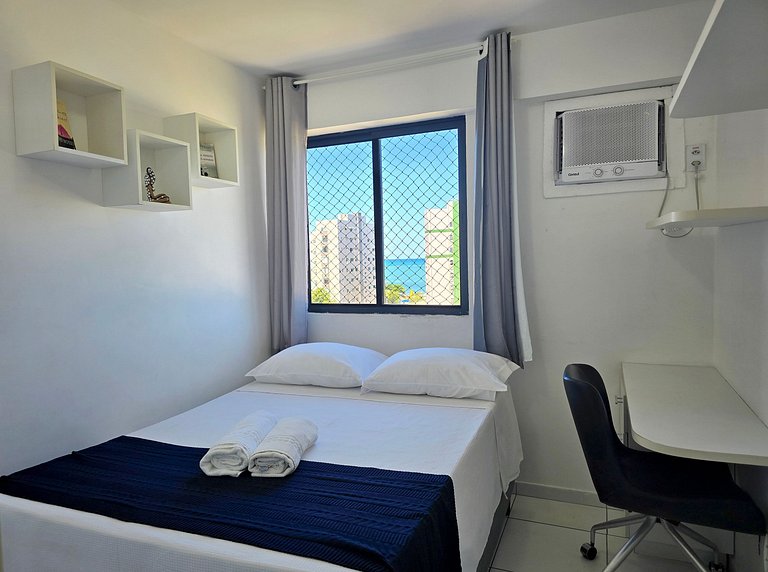 Apartamento 2 quartos com Vista Mar na Pajuçara