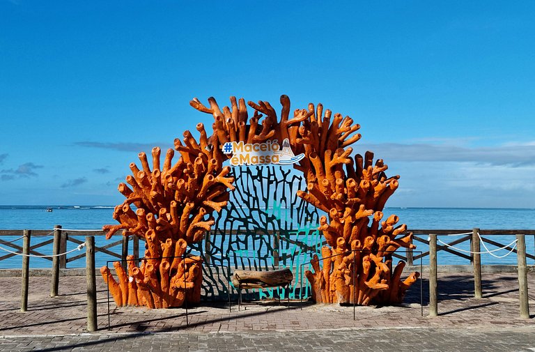 Apartamento Vista Mar a 50m da Praia