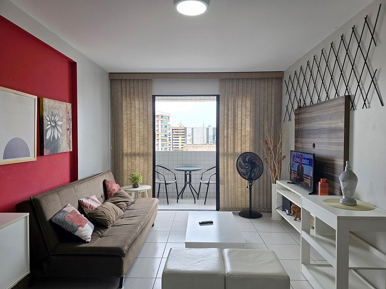 Apartamento PontaVerde,WiFi Rápida,Piscina no topo