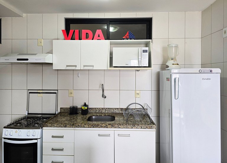 Apê na Ponta Verde com Wi-Fi e Piscina no Topo