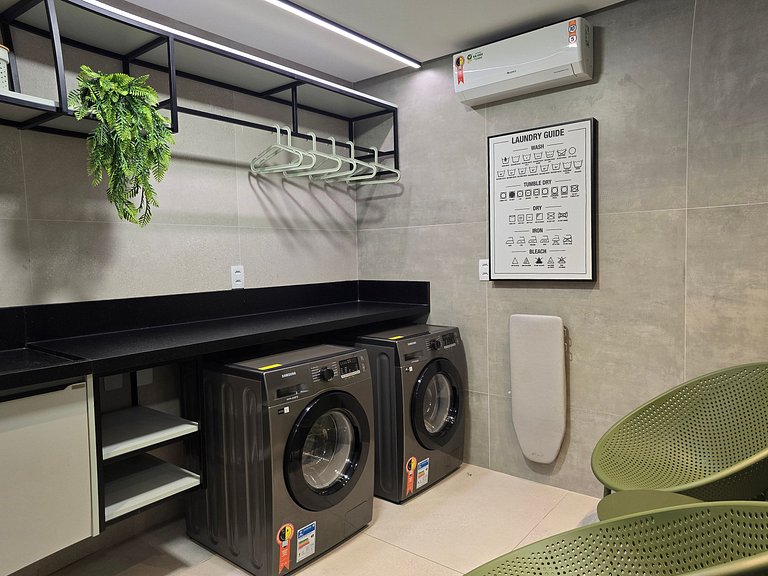 Apartamento Pajuçara c AR na Sala e Lazer Completo