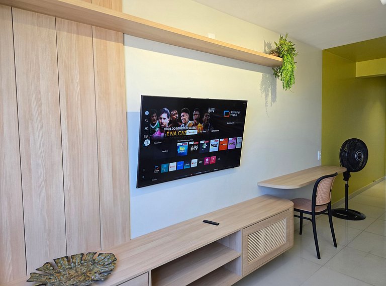 Apartamento 2 quartos com Vista Mar na Pajuçara