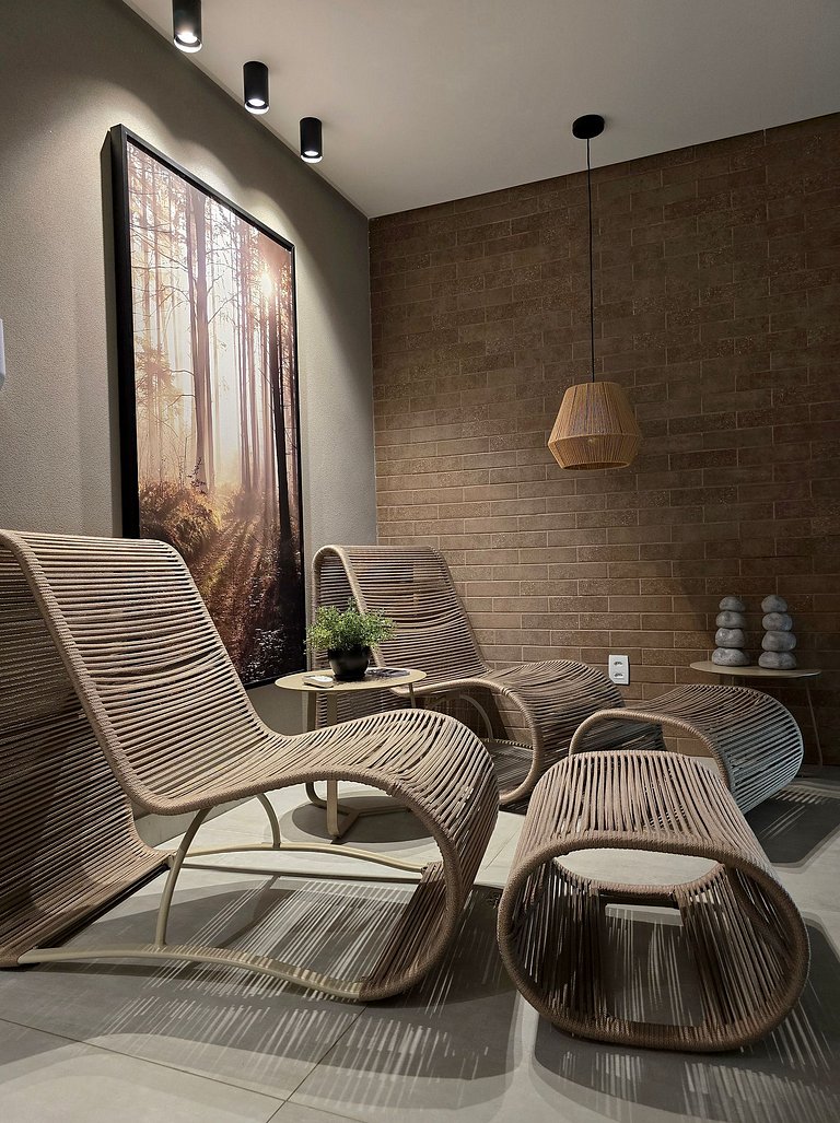 Apartamento Pajuçara c AR na Sala e Lazer Completo