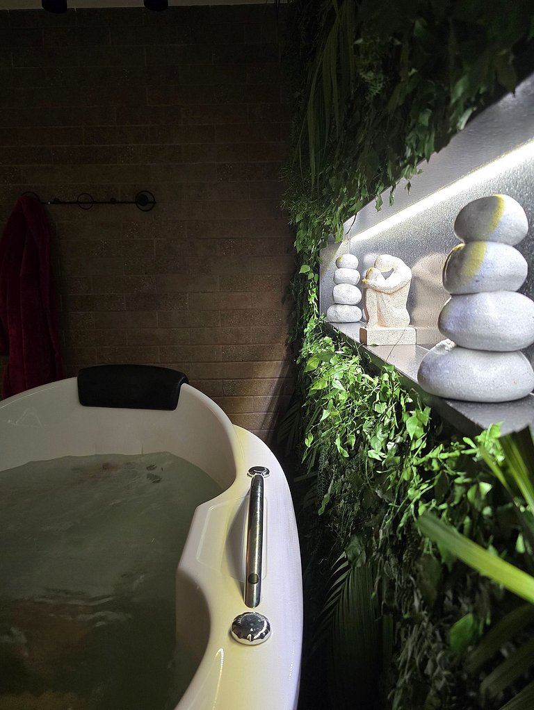 Estúdio Moderno Completo com Piscina e Lazer