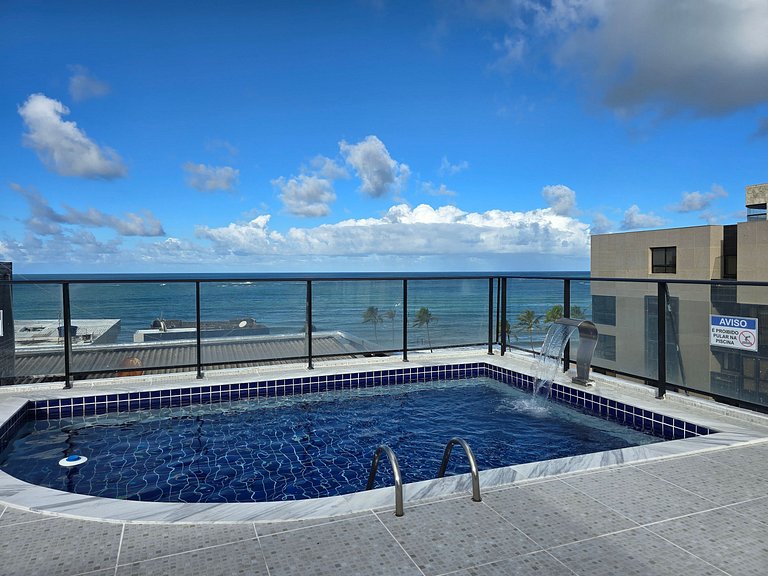 Apartamentoa Vista Mar a 2min da Praia de Jatiuca