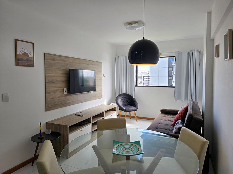 Apartamento Vista Mar Jatiuca c Academia + Piscina