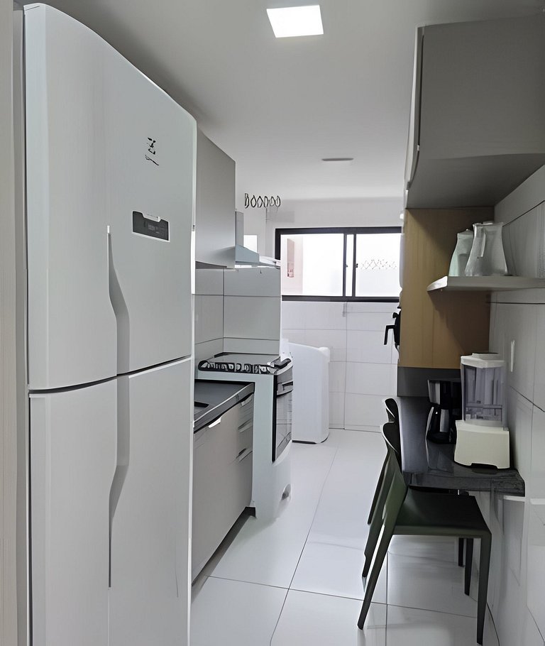 Apê 2 quartos na Pajuçara + Piscina e Academia