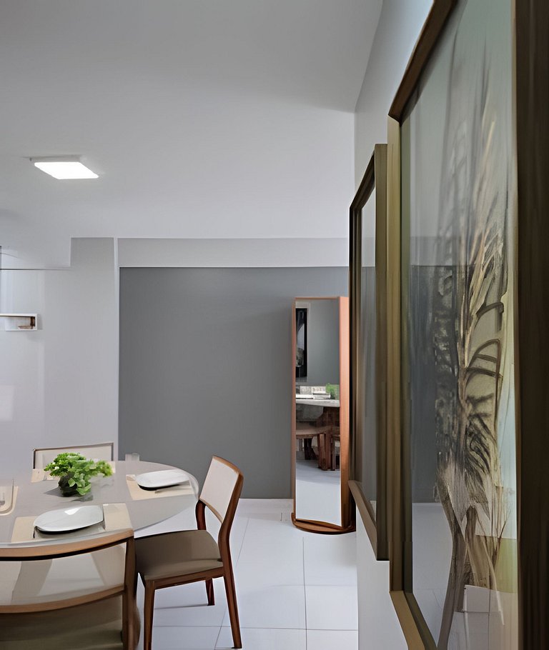 Apê 2 quartos na Pajuçara + Piscina e Academia