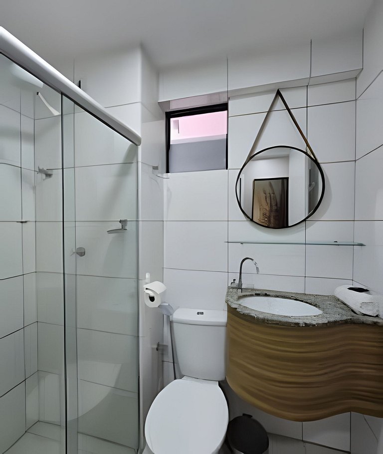 Apê 2 quartos na Pajuçara + Piscina e Academia