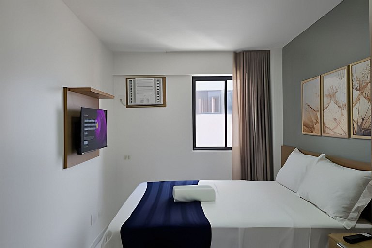 Apê 2 quartos na Pajuçara + Piscina e Academia