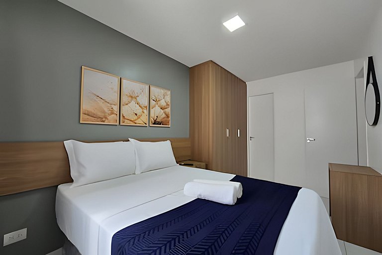 Apê 2 quartos na Pajuçara + Piscina e Academia