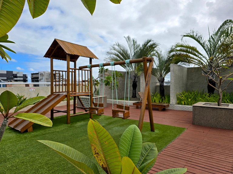 JTR | Ar na Sala, Localização Privilegiada+Piscina