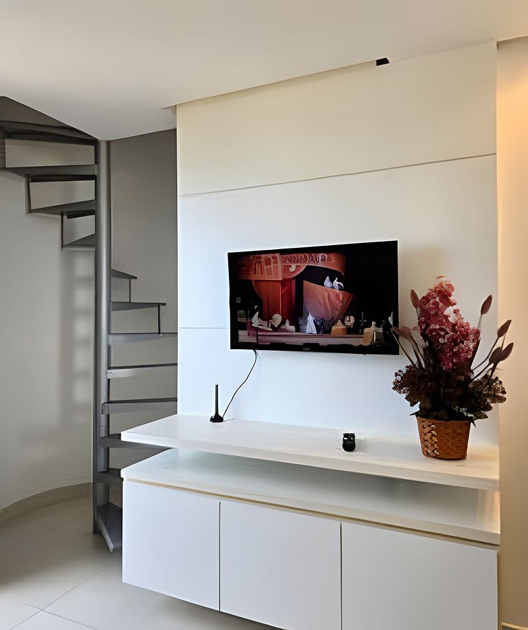 Duplex beira-mar Pajuçara a 3min da RodaGigante