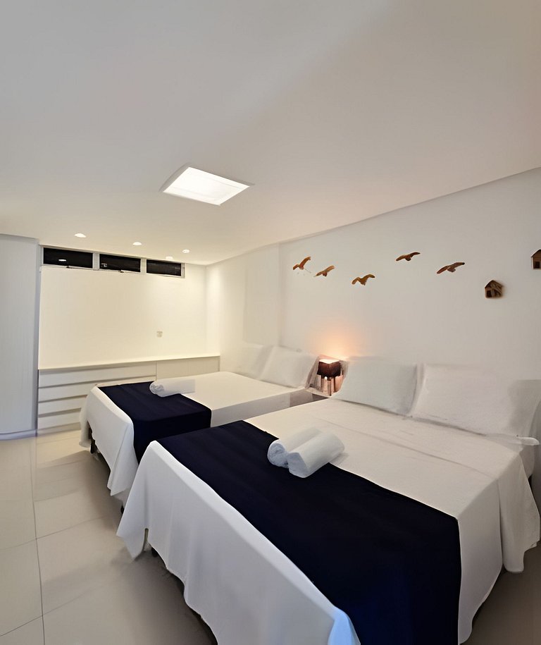 Duplex Beira-Mar Pajuçara | Perto da Roda Gigante